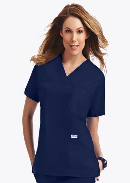 308T 3 Pocket V-Neck Scrub Top