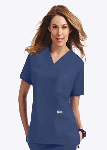 308T 3 Pocket V-Neck Scrub Top