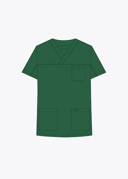 308T 3 Pocket V-Neck Scrub Top