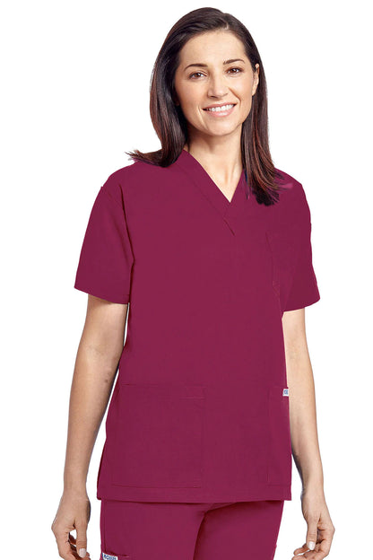 310T Unisex V-Neck Scrub Top