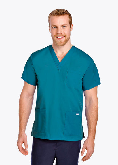 310T Unisex V-Neck Scrub Top