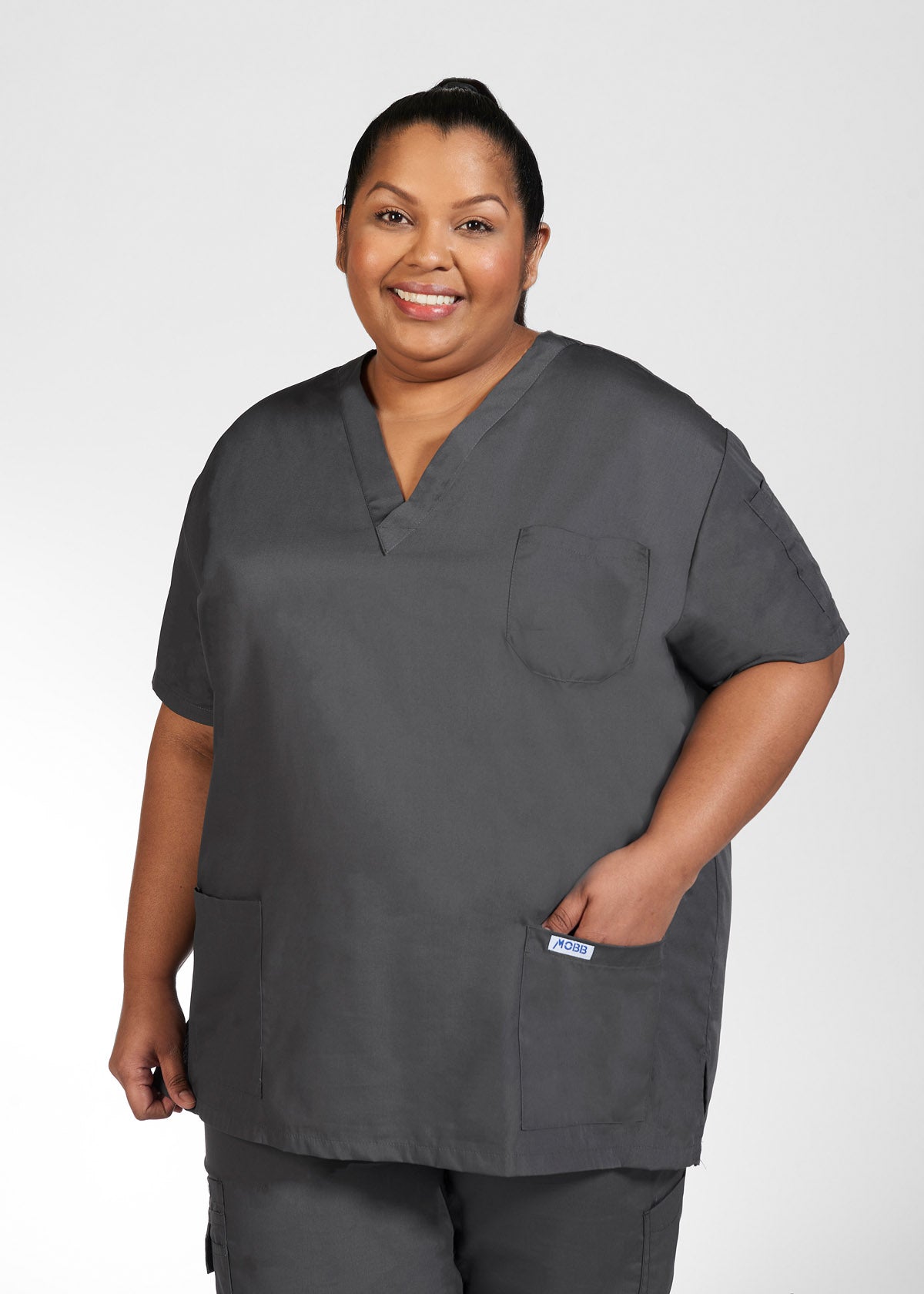 310T Unisex V-Neck Scrub Top