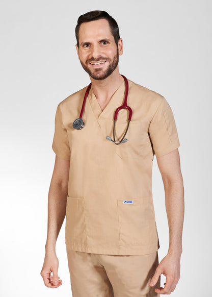 310T Unisex V-Neck Scrub Top