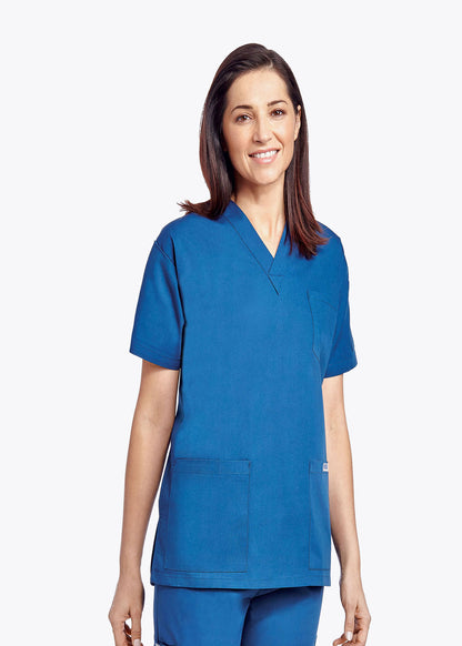 310T Unisex V-Neck Scrub Top