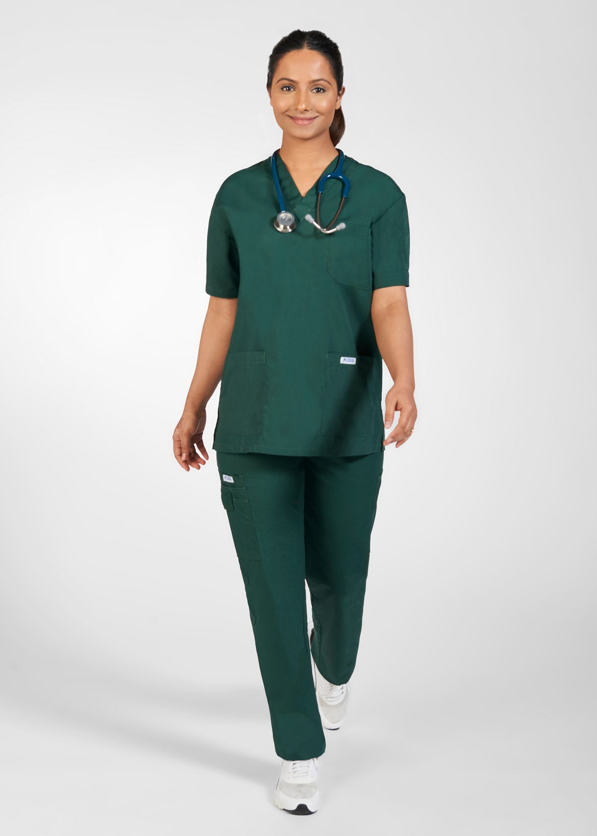 310T Unisex V-Neck Scrub Top