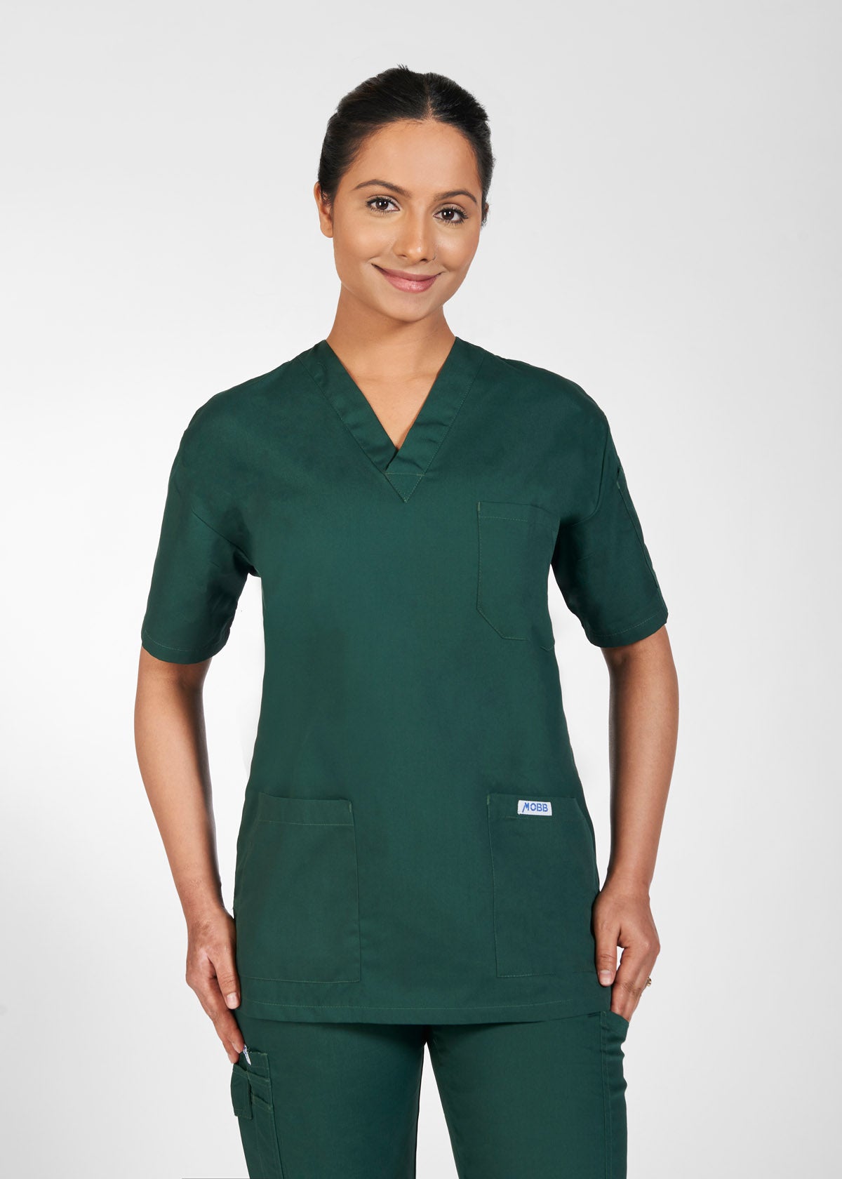 310T Unisex V-Neck Scrub Top