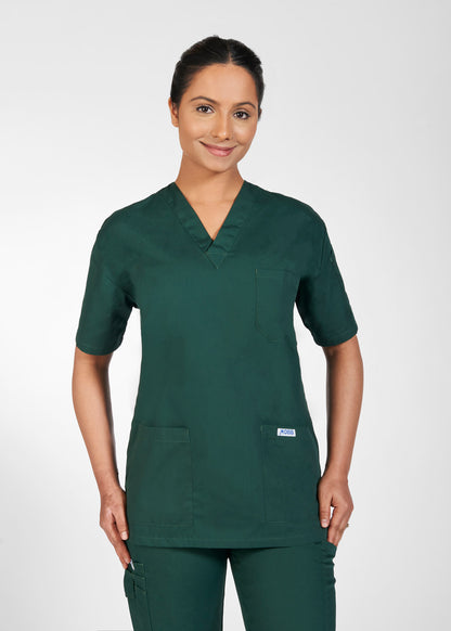 310T Unisex V-Neck Scrub Top