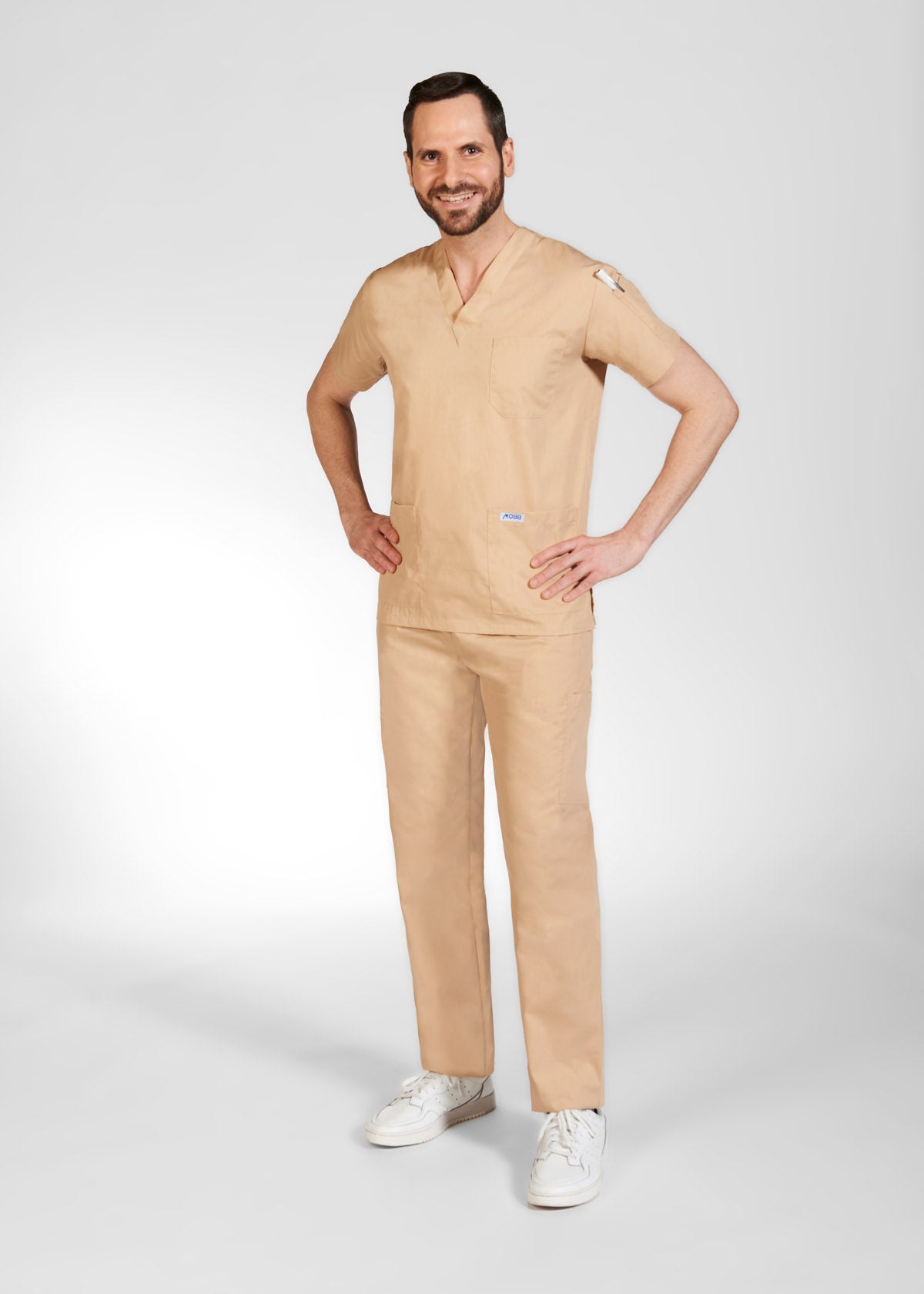 310/307 Unisex 8 Pocket Drawstring/Elastic Scrub Set