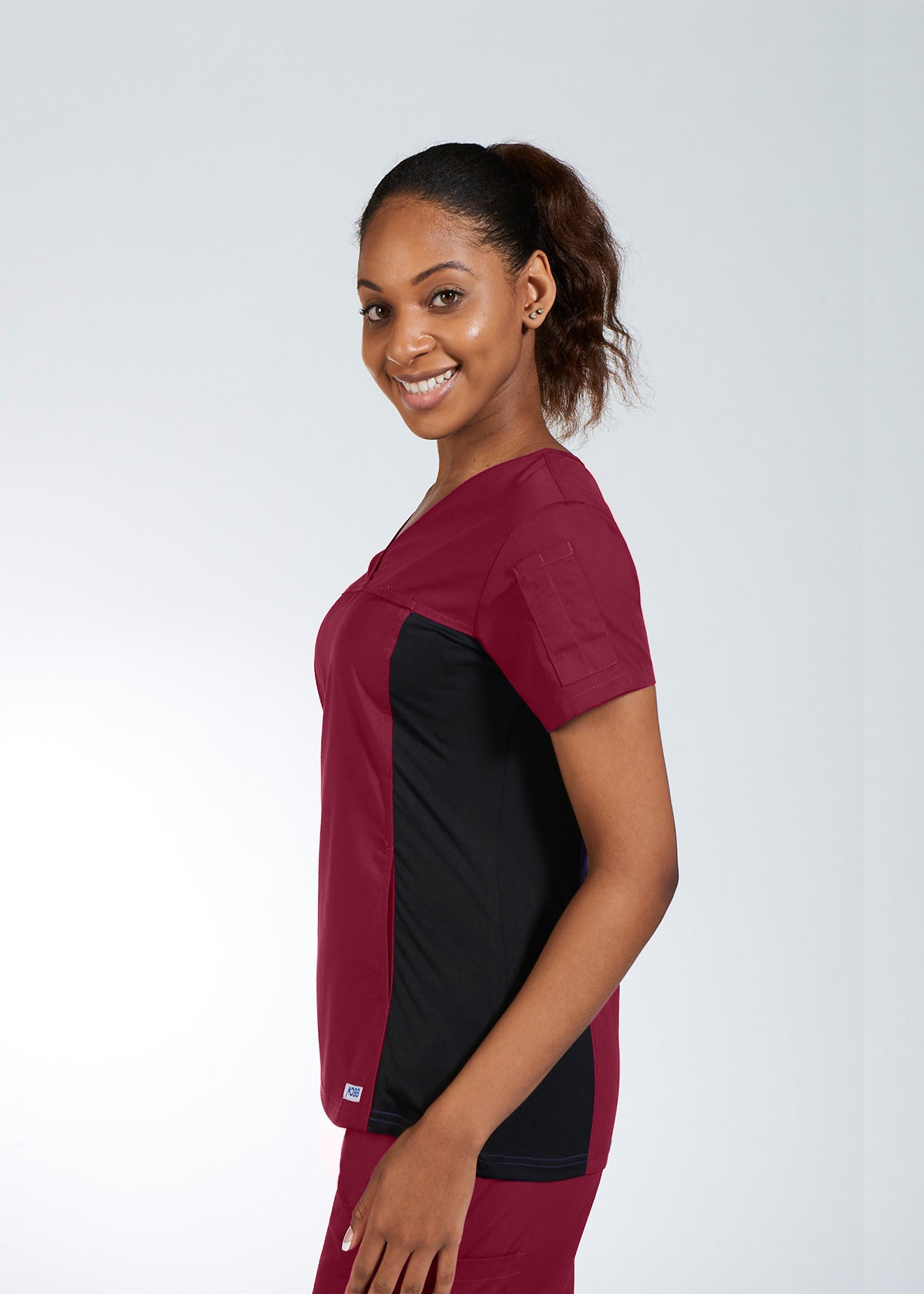 324T Flexi V-Neck Scrub Top