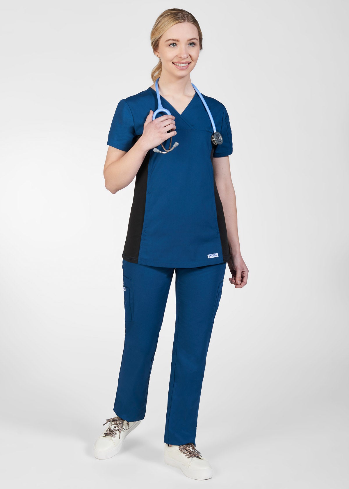 324T Flexi V-Neck Scrub Top