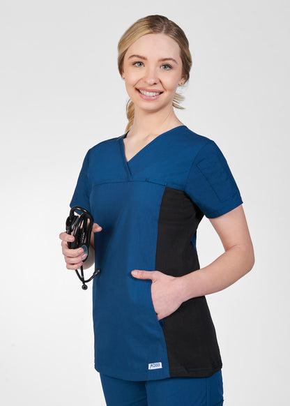 324T Flexi V-Neck Scrub Top