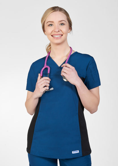 324T Flexi V-Neck Scrub Top