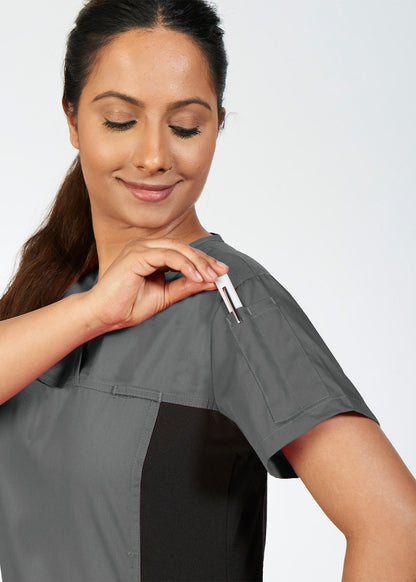 324T Flexi V-Neck Scrub Top