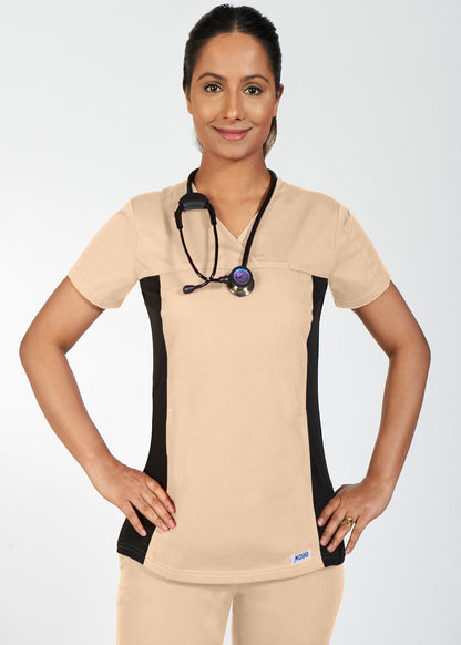 324T Flexi V-Neck Scrub Top