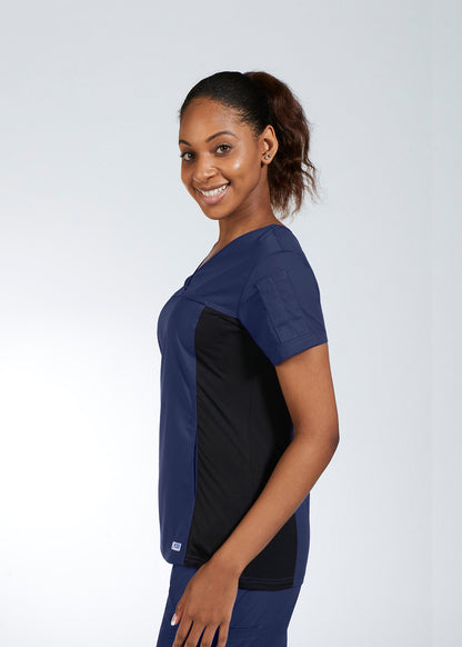 324T Flexi V-Neck Scrub Top