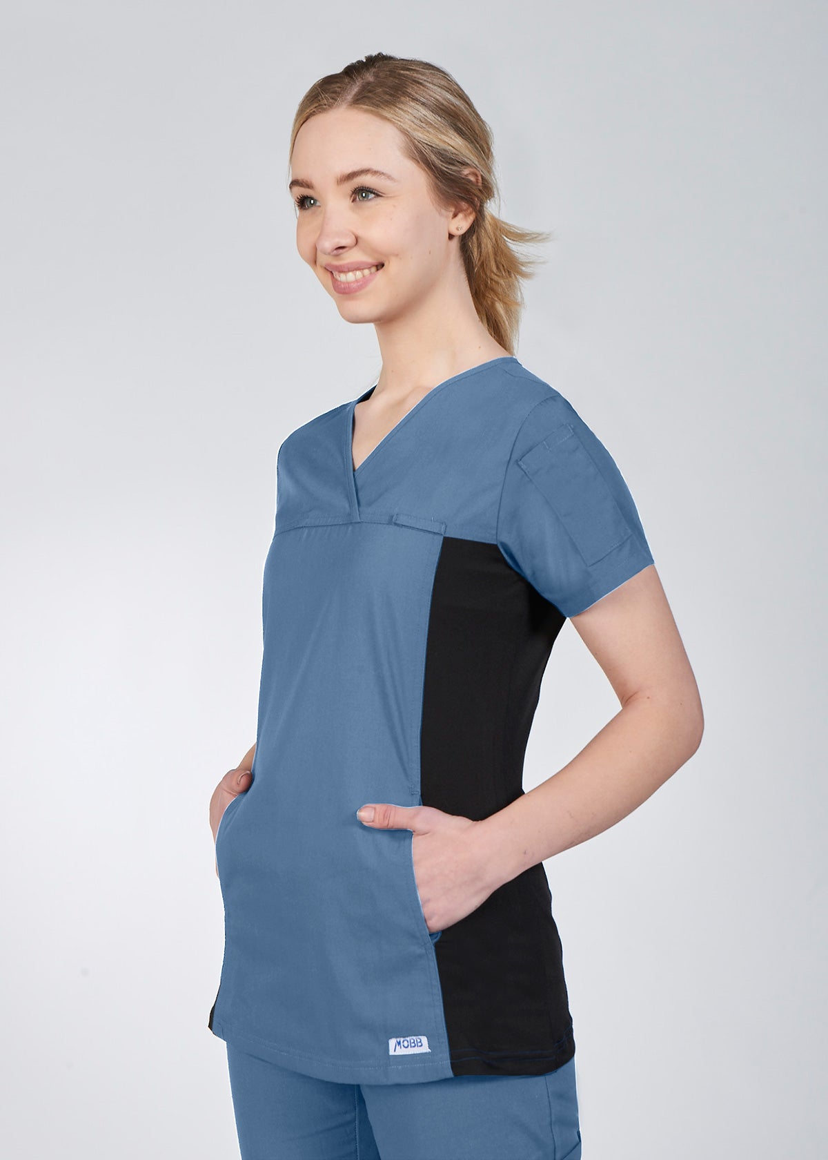 324T Flexi V-Neck Scrub Top