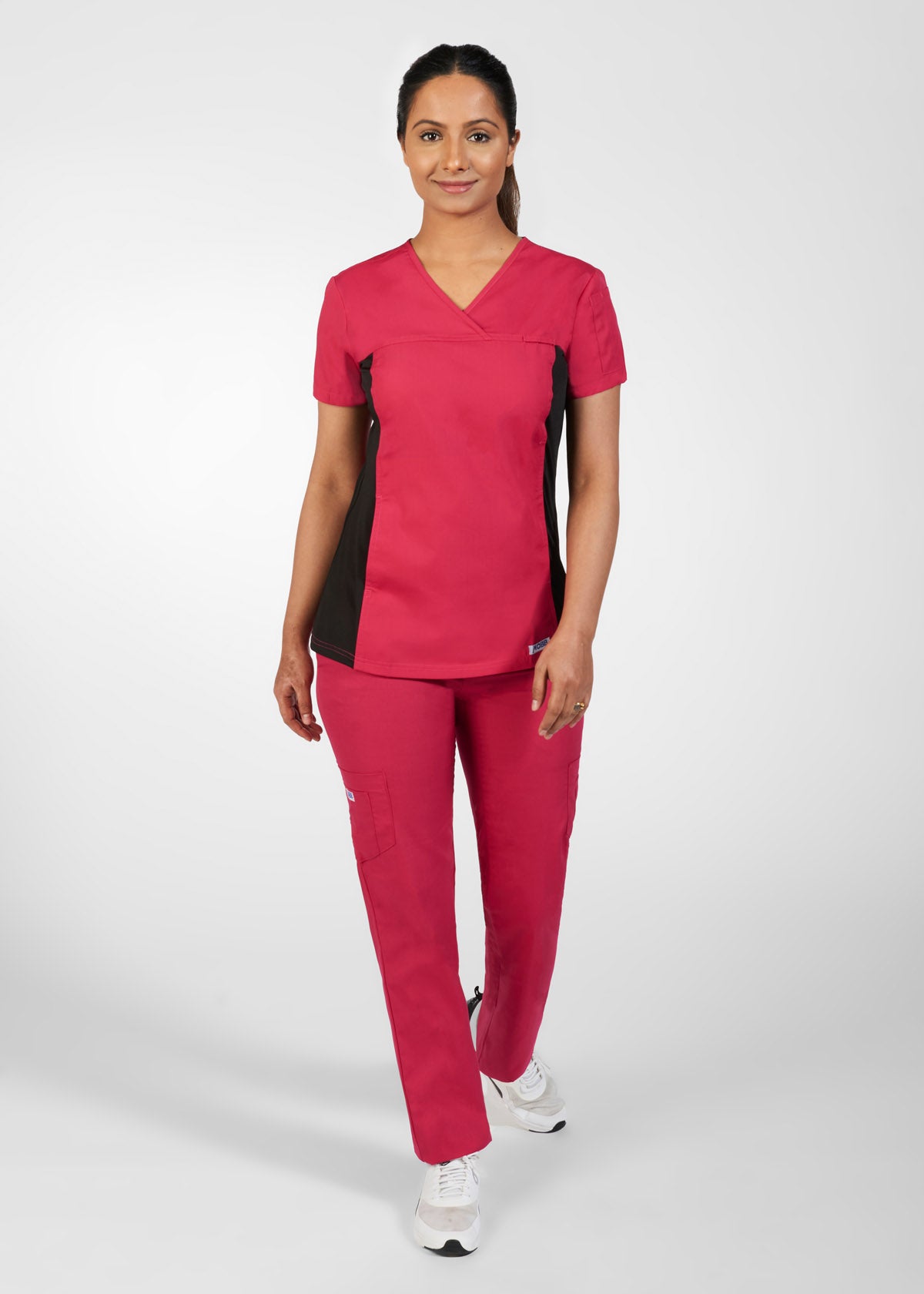 324T Flexi V-Neck Scrub Top