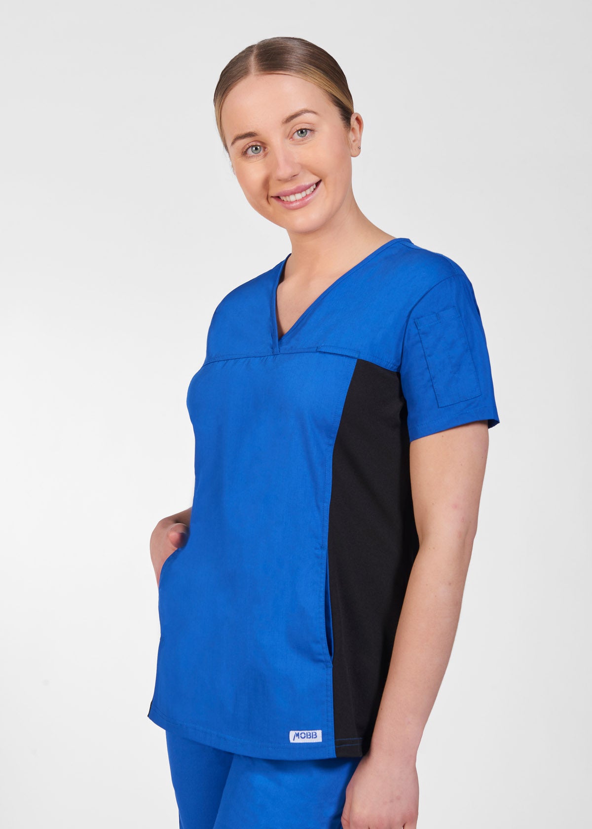 324T Flexi V-Neck Scrub Top