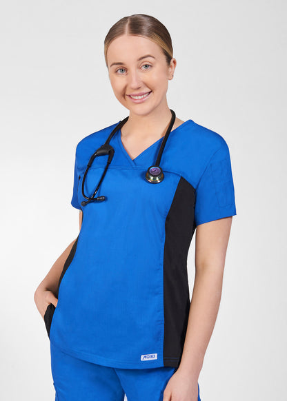 324T Flexi V-Neck Scrub Top