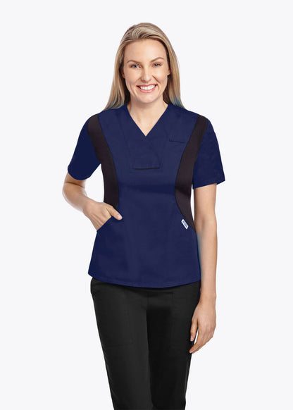 424T Active Flexi V-Neck Scrub Top